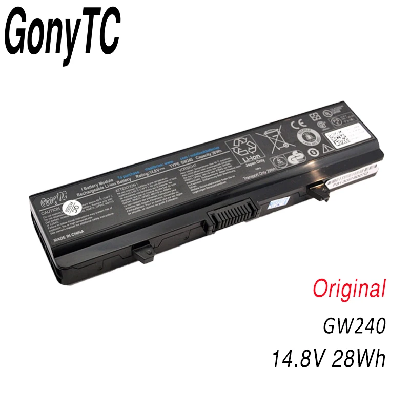 11.1V 28wh GW240 New original Laptop battery for Dell Inspiron 1525 1526 1545 x284g 297 M911G RN873 Genuine notebook batteries
11.1V 28wh GW240 New original Laptop battery for Dell Inspiron 1525 1526 1545 x284g 297 M911G RN873 Genuine notebook batteries