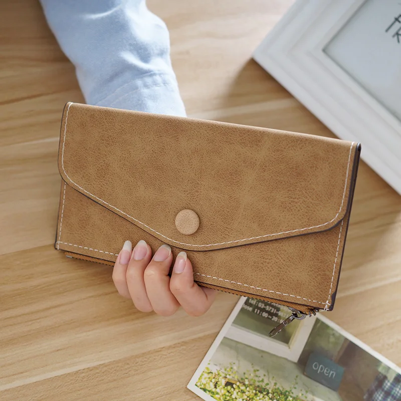 2018 New Fashion Vintage Women Wallets Luxury Brand Famous Designer Wallet Female Zipper Concise Card Holder Elegant Women Purse
2018 New Fashion Vintage Women Wallets Luxury Brand Famous Designer Wallet Female Zipper Concise Card Holder Elegant Women Purse