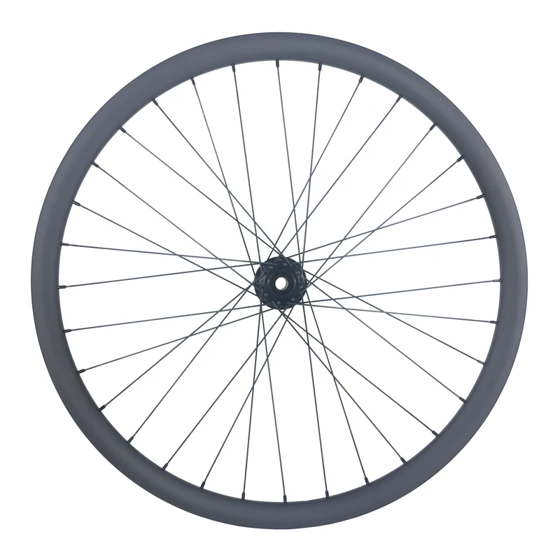 650B MTB XC tubeless 35 x 28mm asymmetric hookless Novatec D791SB-B15 carbon front wheel 27.5er M15 thru O.L.D 110mm boost hub
650B MTB XC tubeless 35 x 28mm asymmetric hookless Novatec D791SB-B15 carbon front wheel 27.5er M15 thru O.L.D 110mm boost hub