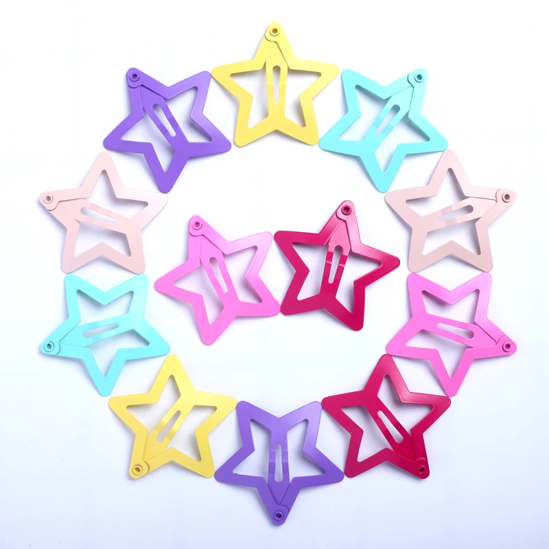 12pcs Girls Hair Accessories Hair Clips for Baby Snap Hairpins Barrettes Children Assorted Color Cute Metal Star Barrettes 3.5CM
12pcs Girls Hair Accessories Hair Clips for Baby Snap Hairpins Barrettes Children Assorted Color Cute Metal Star Barrettes 3.5CM