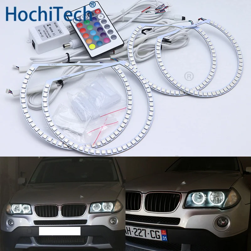 Галогенный налобный светильник для BMW E83 X3 2003 2004 2005-2010, разноцветный комплект светодиодов «глаза ангела», дневные ходовые кольца RGB, светильн...
Галогенный налобный светильник для BMW E83 X3 2003 2004 2005-2010, разноцветный комплект светодиодов «глаза ангела», дневные ходовые кольца RGB, светильн...
