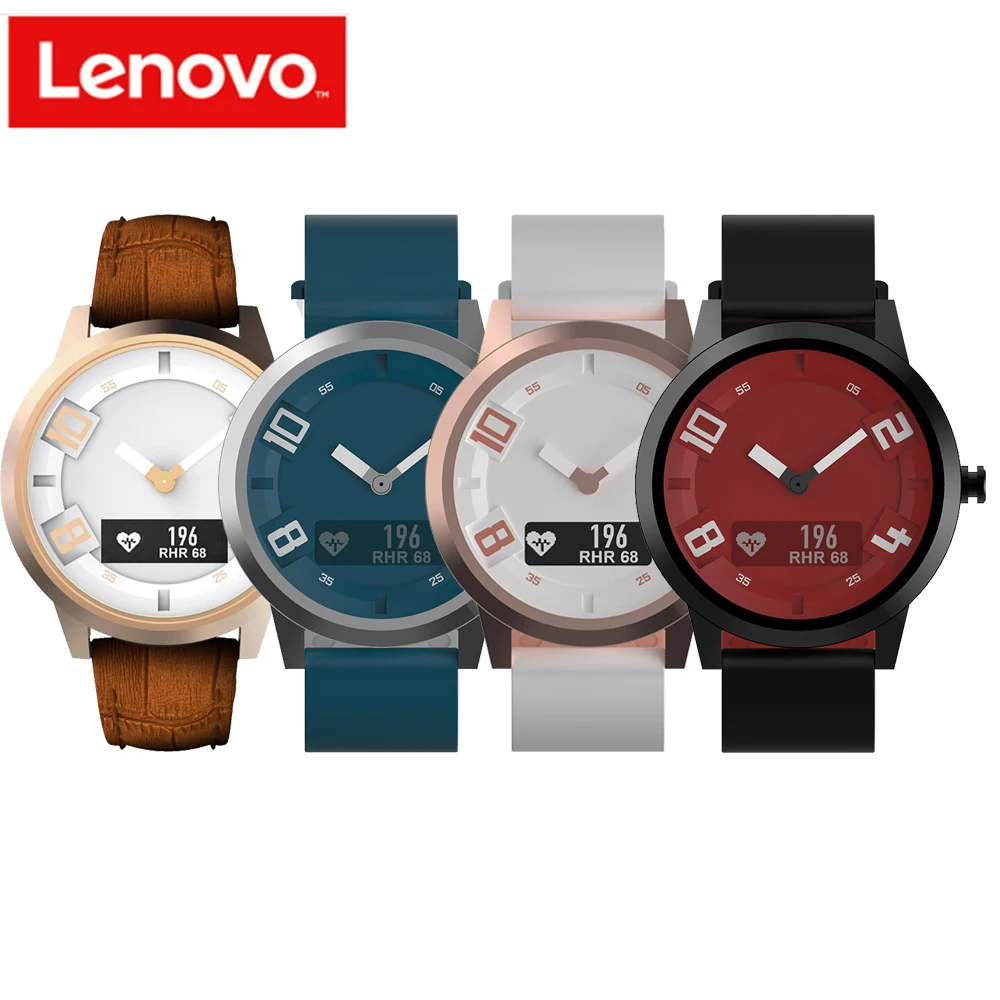 Умные часы Lenovo Watch X 80ATM водонепроницаемые сапфировое стекло механические 45 дней в