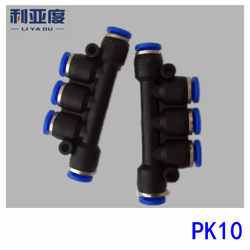 100PCS/LOT PK10 Black/White Pneumatic quick joint quickly inserted tracheal plastic joint five
100PCS/LOT PK10 Black/White Pneumatic quick joint quickly inserted tracheal plastic joint five
