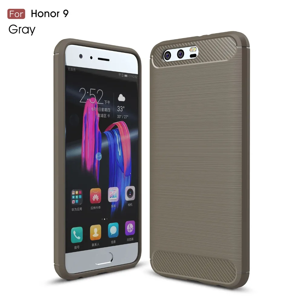 Huawei Honor 9 8 Case Silicon Case for Huawei Honor 9 8 Cover Soft Carbon Fiber Brushed Mobile Phone Fundas Coque Etui Accessory
Huawei Honor 9 8 Case Silicon Case for Huawei Honor 9 8 Cover Soft Carbon Fiber Brushed Mobile Phone Fundas Coque Etui Accessory