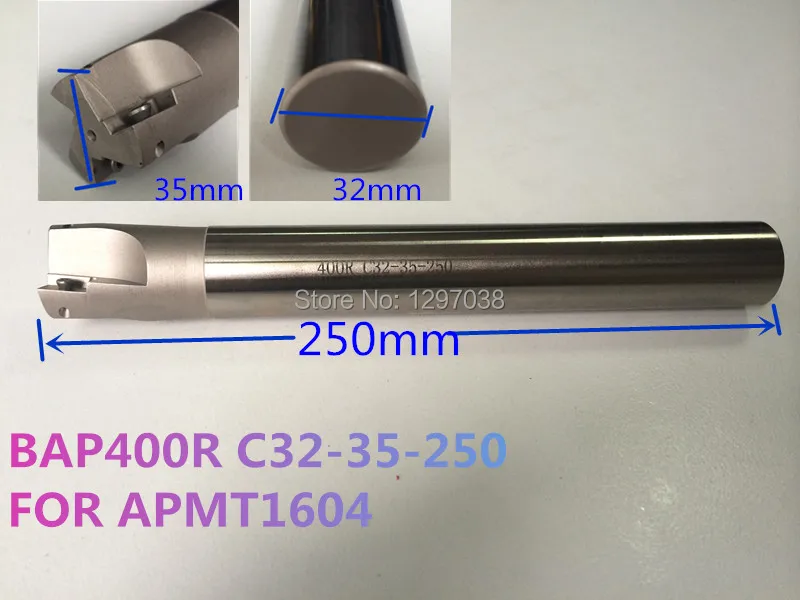 BAP 400R C32-35-250-3T BAP, прямоугольная Наплечная торцевая фреза APMT1604 вставки
BAP 400R C32-35-250-3T BAP, прямоугольная Наплечная торцевая фреза APMT1604 вставки