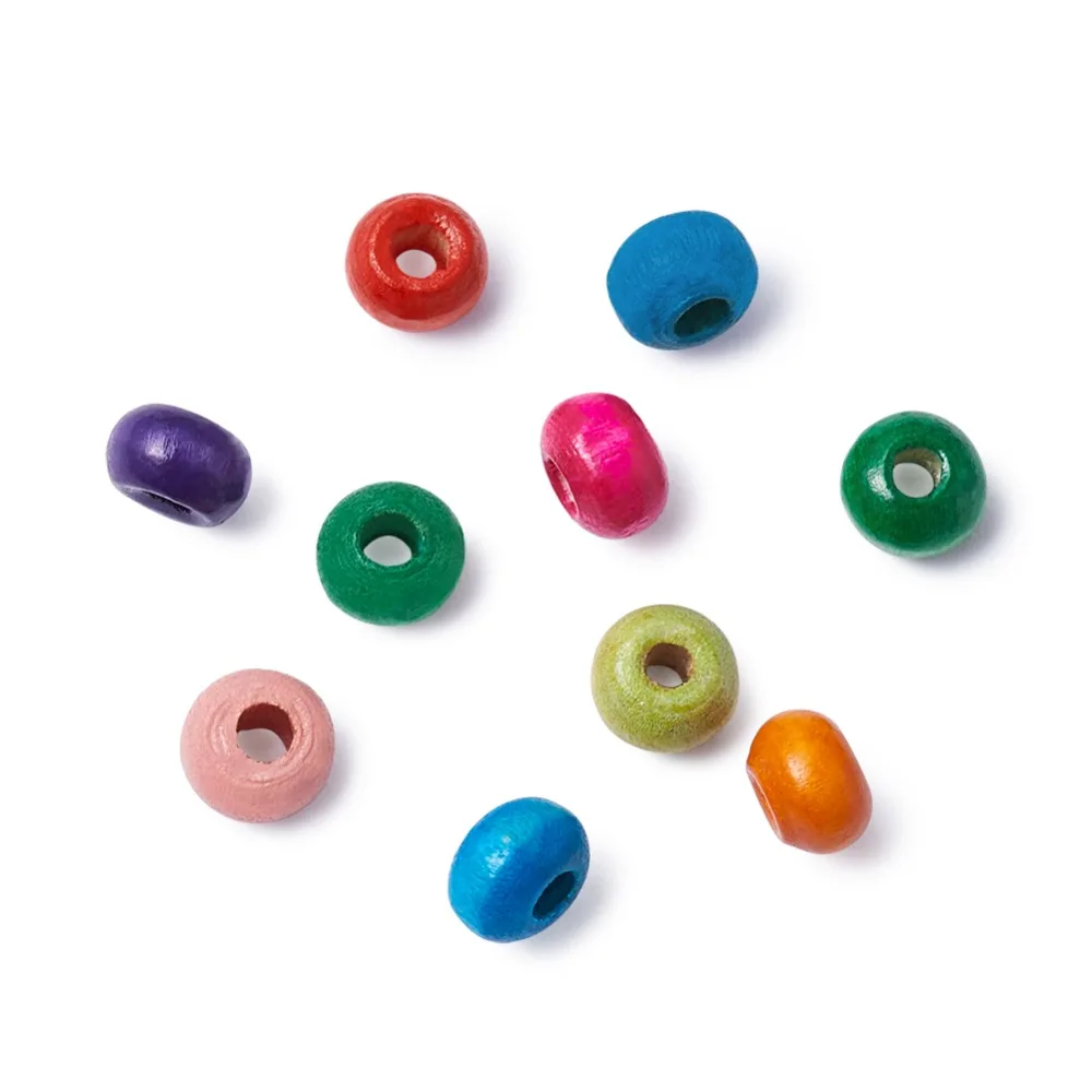 200pc Mixed Lead Free Abacus Wooden Beads Dyed For DIY Jewelry Accessories Finding Making Wood Necklaces Bracelets Anklets
200pc Mixed Lead Free Abacus Wooden Beads Dyed For DIY Jewelry Accessories Finding Making Wood Necklaces Bracelets Anklets