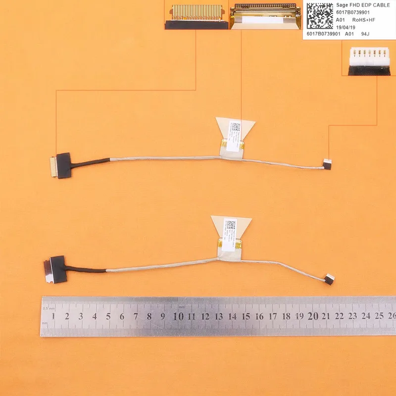 Новый кабель для ноутбука HP ENVY m7-u FHD ORG PN:6017B0739901 запасной ремонтный LCD LVDS |