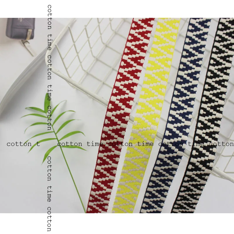 6yards/lot Jacquard webbing 2.5cm wide ethnic ribbon embroidery style trim Cotton mixed Sewing Accessory
6yards/lot Jacquard webbing 2.5cm wide ethnic ribbon embroidery style trim Cotton mixed Sewing Accessory