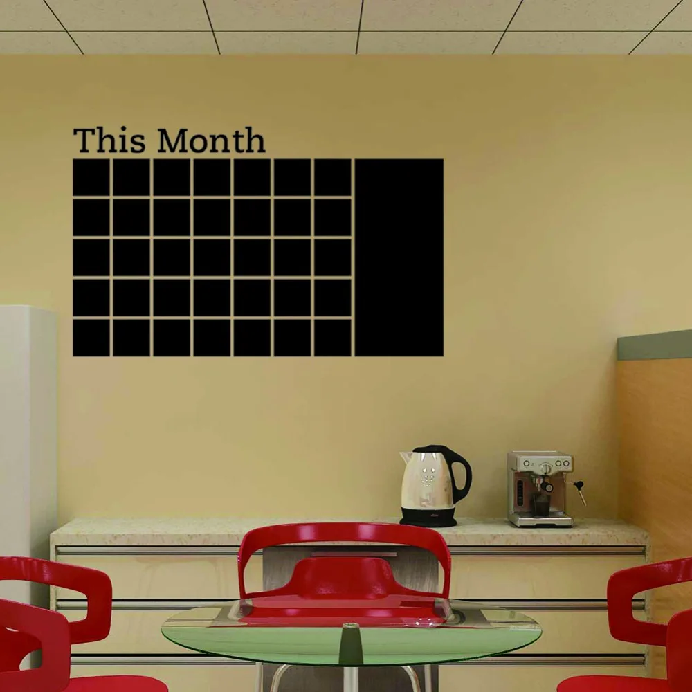 Monthly Schedule Plan Chalkboard Wall Sticker For Kids Home Classroom Education Decals Mural Art Poster Blackboard Limited
Monthly Schedule Plan Chalkboard Wall Sticker For Kids Home Classroom Education Decals Mural Art Poster Blackboard Limited