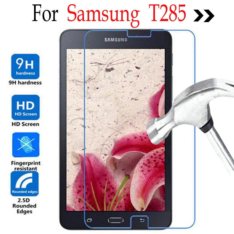 T280 T285 закаленное стекло для защиты экрана Samsung Galaxy Tab A 2016 T 285 280 LTE 7 "A