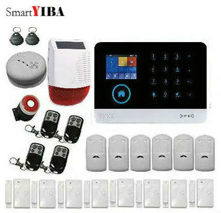 SmartYIBA Wi-Fi 3G WCDMA система сигнализации Французский Испанский Русский Голос Умный дом Охранная сигнализация на солнечной энергии сирена дымово...
SmartYIBA Wi-Fi 3G WCDMA система сигнализации Французский Испанский Русский Голос Умный дом Охранная сигнализация на солнечной энергии сирена дымово...