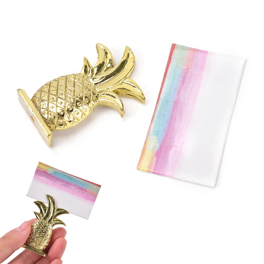 1 Set Pineapple Place Stand Holder Wedding Party With Colorful Card Favour Decoration Wedding Party Favor Supplies
1 Set Pineapple Place Stand Holder Wedding Party With Colorful Card Favour Decoration Wedding Party Favor Supplies