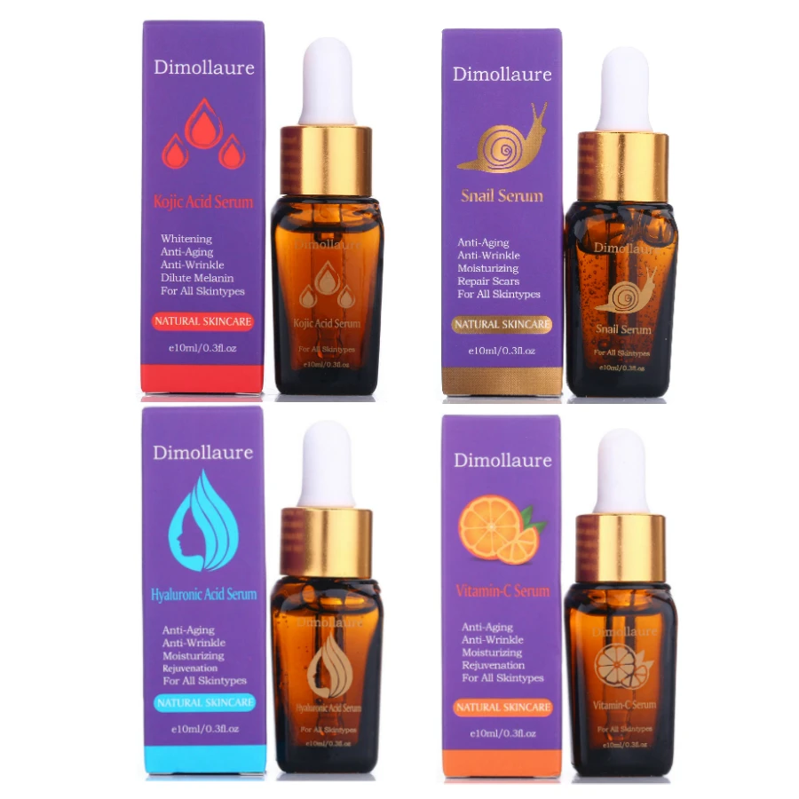 Dimollaure Kojic Acid Snail Vitamin C Hyaluronic Acid Serum Moisturizing Whitening Anti-aging Removal Pigment Melanin Face Care
Dimollaure Kojic Acid Snail Vitamin C Hyaluronic Acid Serum Moisturizing Whitening Anti-aging Removal Pigment Melanin Face Care