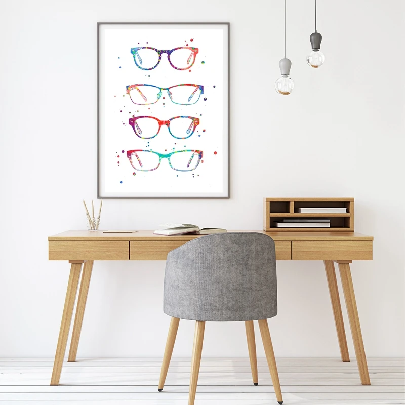 Watercolor Optometry Art Painting Wall Picture , Modern Glasses Canvas Art Prints And Poster Ophthalmology Gift Wall Decor
Watercolor Optometry Art Painting Wall Picture , Modern Glasses Canvas Art Prints And Poster Ophthalmology Gift Wall Decor