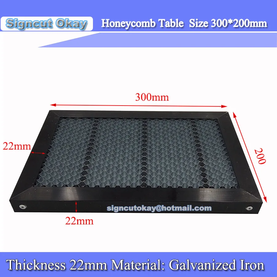 Honeycomb Table 300*200 mm Board Platform Laser Parts for Desktop 3020/2030 CO2 Laser Engraver Cutting Machine Free Shipping
Honeycomb Table 300*200 mm Board Platform Laser Parts for Desktop 3020/2030 CO2 Laser Engraver Cutting Machine Free Shipping