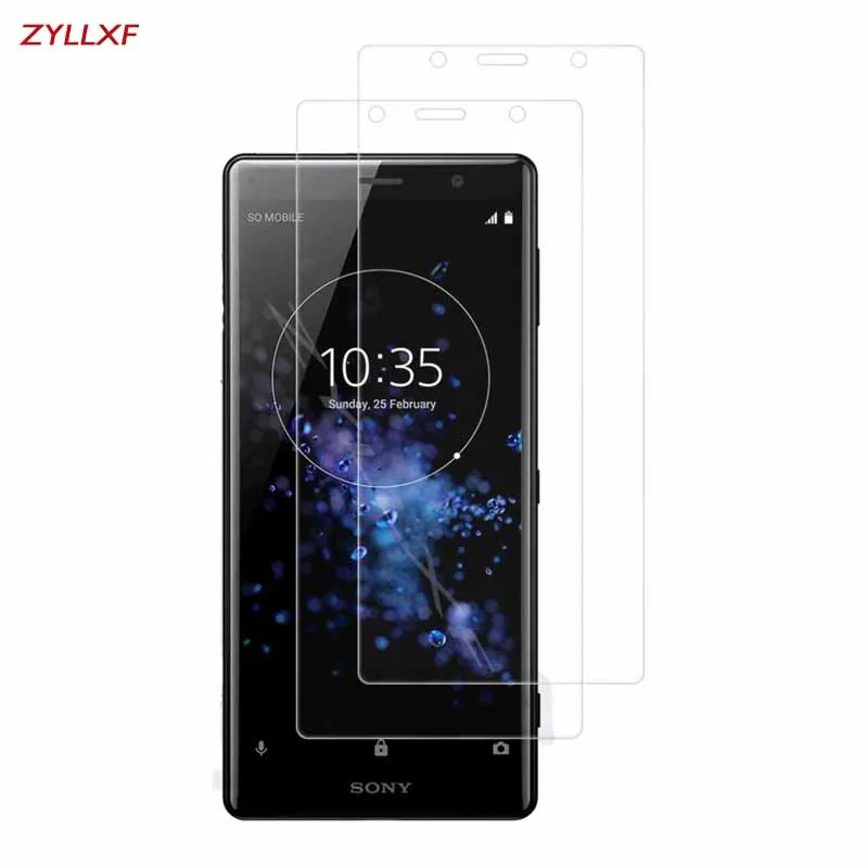2 шт для Sony Xperia XZ2 Премиум Закаленное стекло Защитная пленка 9H 2.5D защитная на H8216