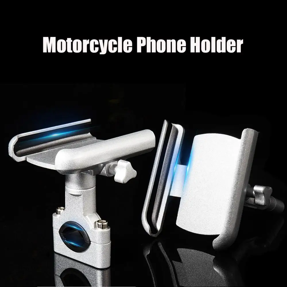 New Aluminum Alloy Motorcycle Phone Holder Support Rearview Mirror Mobile Moto Holder For GPS Bike Handlebar Holder
New Aluminum Alloy Motorcycle Phone Holder Support Rearview Mirror Mobile Moto Holder For GPS Bike Handlebar Holder