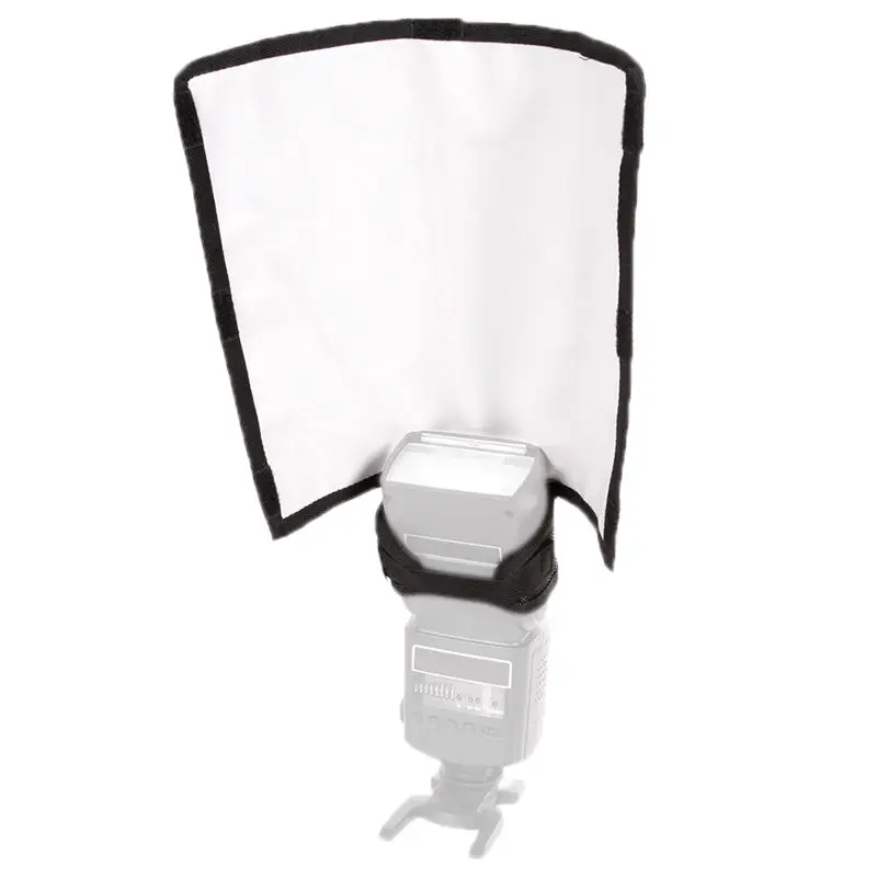 Universal Foldable Speedlight Reflector Snoot Sealed Flash Softbox Diffuser Bender for Nikon for Canon 580EX Flash Softbox
Universal Foldable Speedlight Reflector Snoot Sealed Flash Softbox Diffuser Bender for Nikon for Canon 580EX Flash Softbox