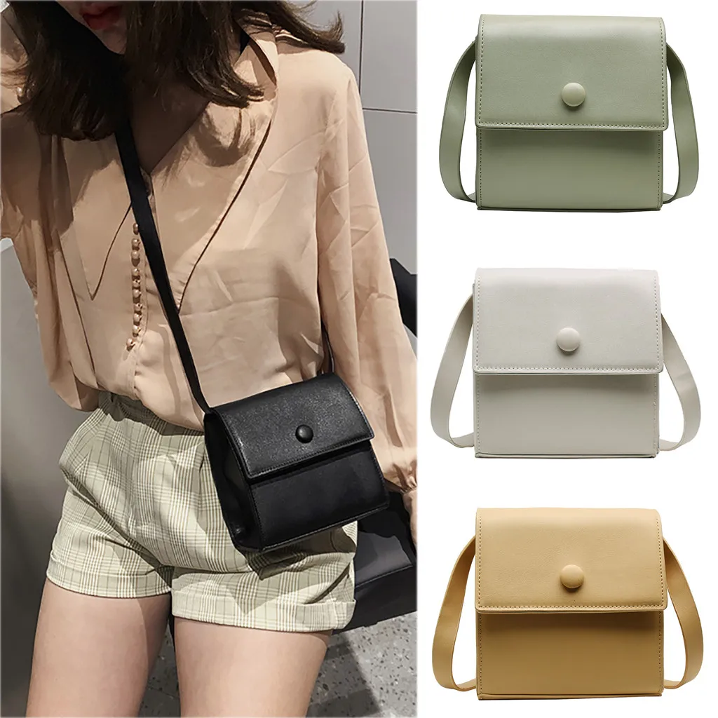 Woman Bag Joker Crossbody Fashion Button One-Shoulder Small Square schoudertas dames bags for women 2019 bolso mujer
Woman Bag Joker Crossbody Fashion Button One-Shoulder Small Square schoudertas dames bags for women 2019 bolso mujer