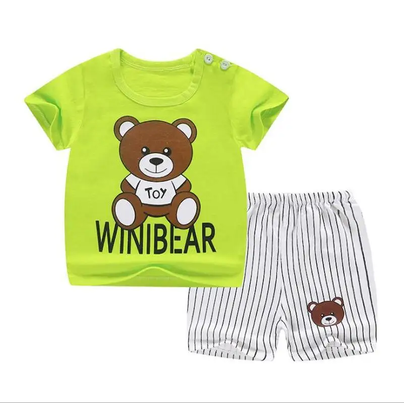 Children Short Sleeve Set Pure Cotton Girl Summer Boys Shorts Baby Baby Clothes Korean Children's
Children Short Sleeve Set Pure Cotton Girl Summer Boys Shorts Baby Baby Clothes Korean Children's