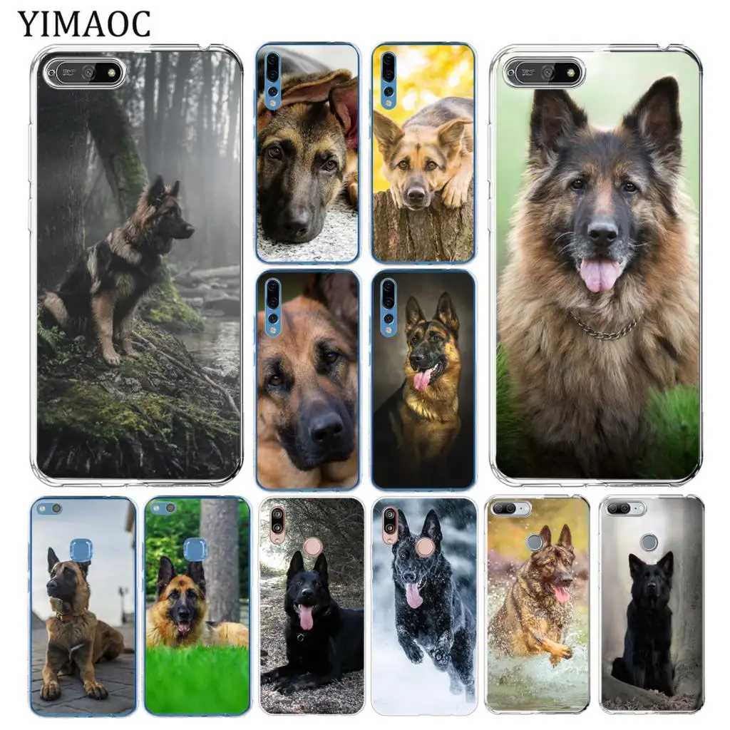 Мягкий силиконовый чехол YIMAOC для телефона Huawei Y7 Y6 Y9 Prime 2018 Honor 20 10 8 8C 8X 9X 9 Lite 7X 7C 7A