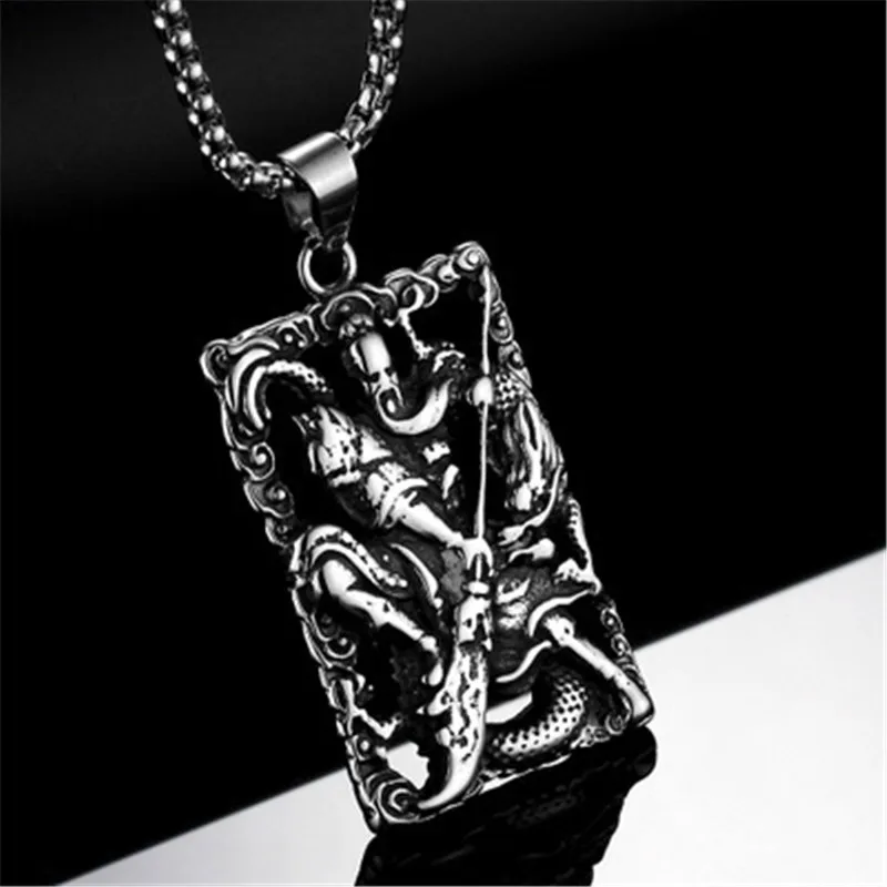 Vintage Original Ethnic Square Pendant Necklace Men Women Dragon Guan Gong Guan Yu Hold Broadsword Pendant Necklace Jewelry
Vintage Original Ethnic Square Pendant Necklace Men Women Dragon Guan Gong Guan Yu Hold Broadsword Pendant Necklace Jewelry
