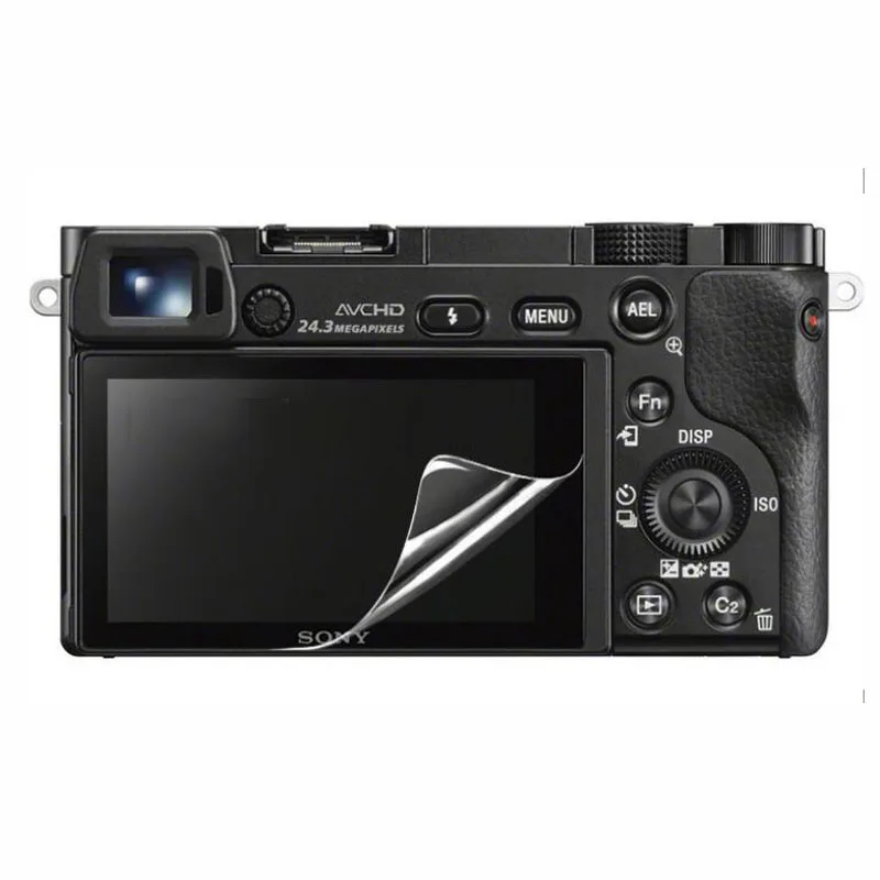 3 x PET Защитная пленка для экрана Sony Alpha A6400 A6500 A6300 A6000 A6100 A5000 A6600 NEX