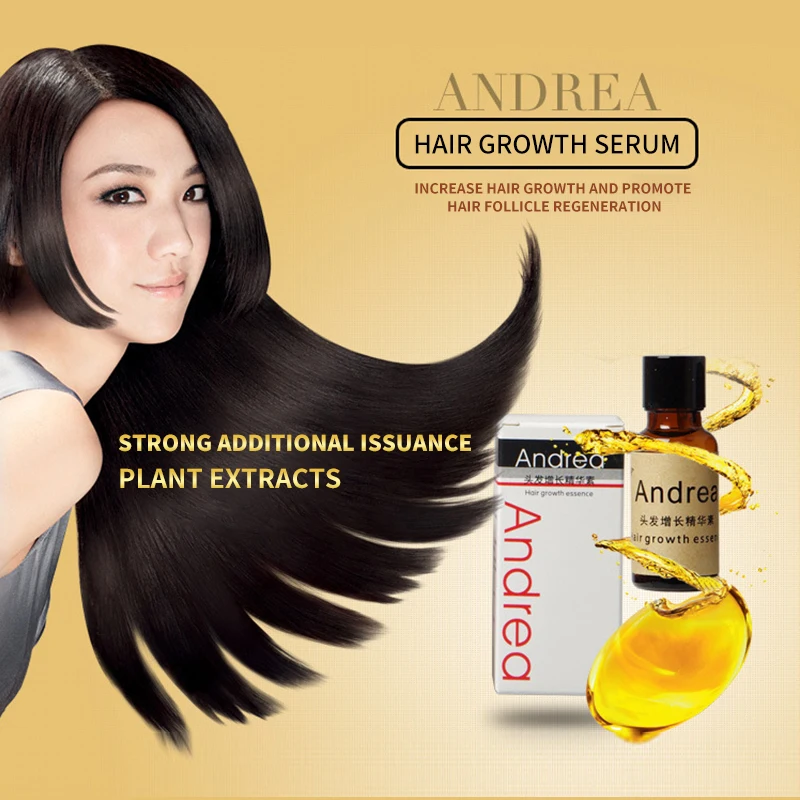 Andrea Hair Growth Essential Oil Natural Organic Hair Loss Repair Serum Ginseng Ginger Dense Hair Care Treatment Essence 20ML
Andrea Hair Growth Essential Oil Natural Organic Hair Loss Repair Serum Ginseng Ginger Dense Hair Care Treatment Essence 20ML