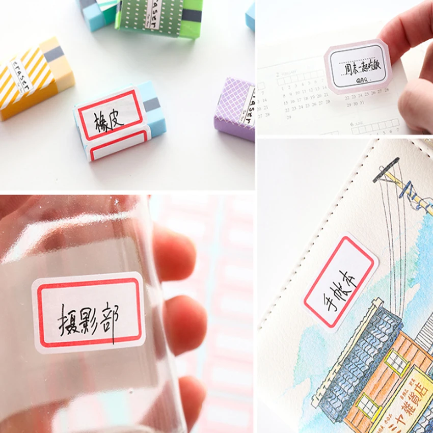 1pack/lot Label Stickers Multi Adhesive Paper Scrapbooking Stickers Blank Name Prodcut Labels Stationery Reminder Seal Label
1pack/lot Label Stickers Multi Adhesive Paper Scrapbooking Stickers Blank Name Prodcut Labels Stationery Reminder Seal Label