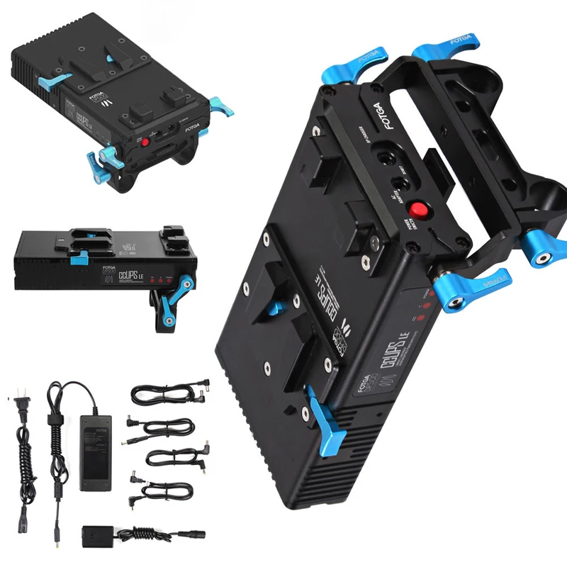 V-mount Battery Plate Adapter Power Supply System Charger w/ 15mm Rod Clamp for Canon 5d3 7d Nikon Sony a7 a7r a6300 Camera
V-mount Battery Plate Adapter Power Supply System Charger w/ 15mm Rod Clamp for Canon 5d3 7d Nikon Sony a7 a7r a6300 Camera
