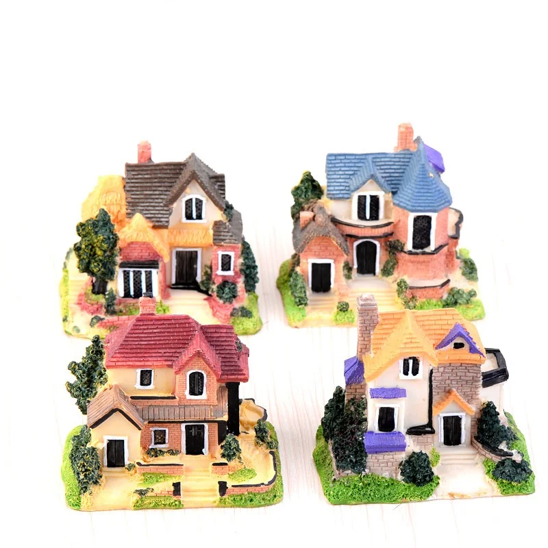 Mini Europe Small Villa Resin Ornament DIY Micro Landscape House Villa For Restaurant Home Office Hotel Decoration Random Color
Mini Europe Small Villa Resin Ornament DIY Micro Landscape House Villa For Restaurant Home Office Hotel Decoration Random Color