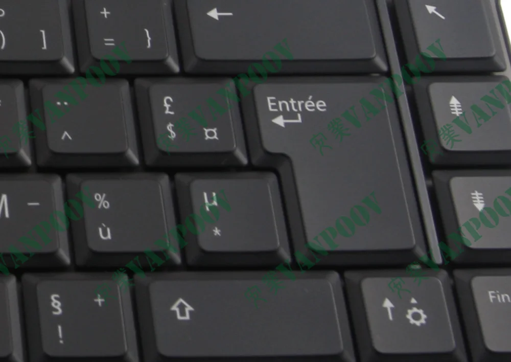 Новая клавиатура для ноутбука AZERTY FR Dell Studio 1535 1536 1537 1435 1555 PP24L PP39L PP33L с подсветкой