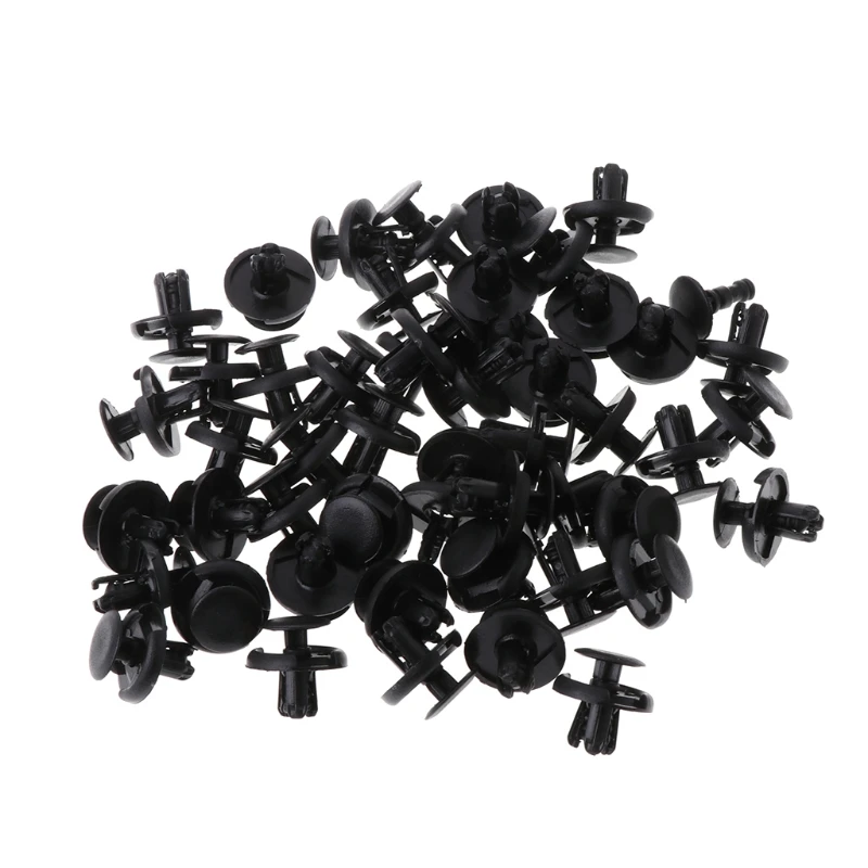 QILEJVS 50 Pcs 7mm Hole Black Plastic Rivet Fastener Bumper Fender Push Clip For Suzuki Alto
QILEJVS 50 Pcs 7mm Hole Black Plastic Rivet Fastener Bumper Fender Push Clip For Suzuki Alto