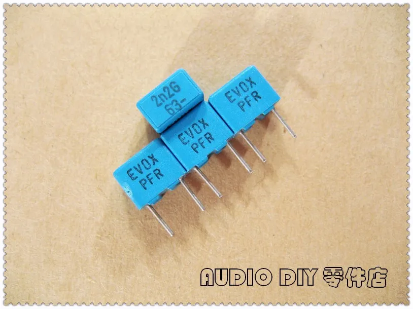 10PCS/50PCS EVOX PFR 2200pF 63V 63v2200pf 2% MKP high precision film capacitor 2.2nF 222
10PCS/50PCS EVOX PFR 2200pF 63V 63v2200pf 2% MKP high precision film capacitor 2.2nF 222