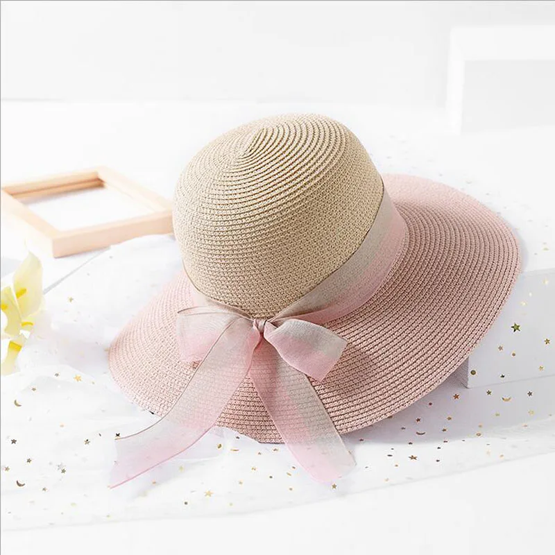 BING YUAN HAO XUAN Fashion Women Summer Hats Large Raffia Straw Hat Ribbon Lace-Up Beach Caps Fashion Ladies Panama Sun Hat
BING YUAN HAO XUAN Fashion Women Summer Hats Large Raffia Straw Hat Ribbon Lace-Up Beach Caps Fashion Ladies Panama Sun Hat