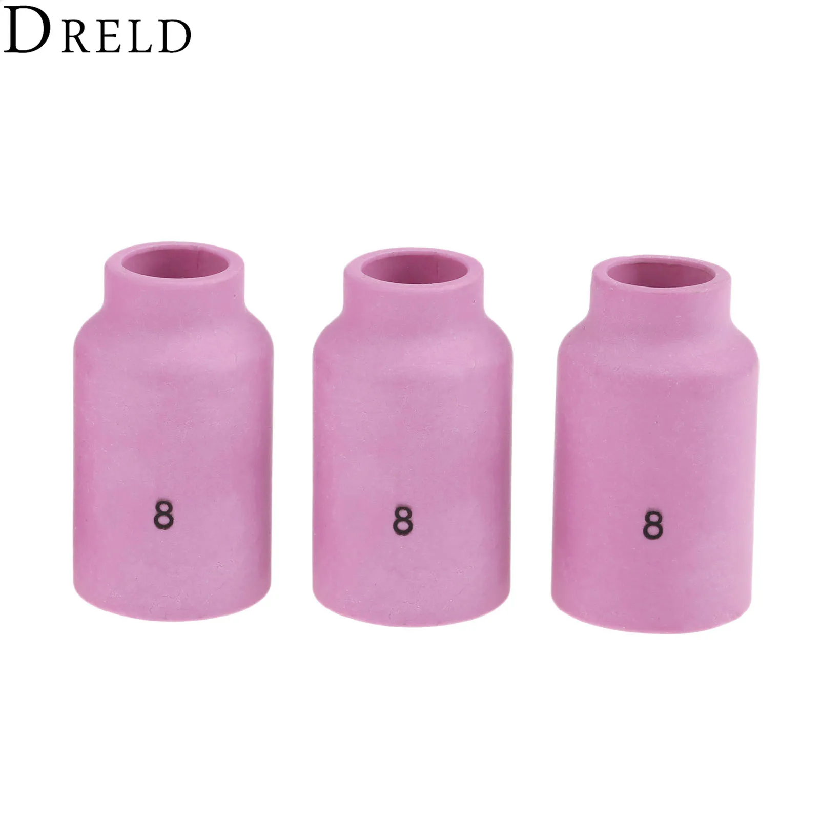 DRELD 3pcs TIG Alumina Nozzle Gas Lens 54N14 #8 Fit for SR PTA DB WP 17 18 26 Series TIG Welding Torch Accessories 3PK
DRELD 3pcs TIG Alumina Nozzle Gas Lens 54N14 #8 Fit for SR PTA DB WP 17 18 26 Series TIG Welding Torch Accessories 3PK
