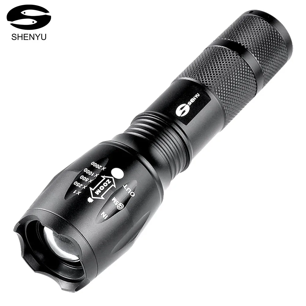 SHENYU Mini Tactical LED Flashlight Super Bright Adjustable Focus Flashlight with 2000 Lumens
SHENYU Mini Tactical LED Flashlight Super Bright Adjustable Focus Flashlight with 2000 Lumens
