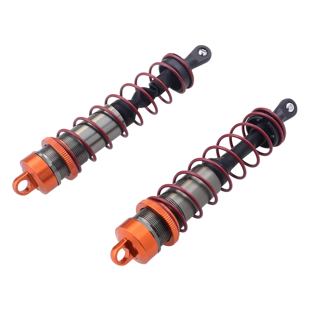 2pcs Aluminum Alloy 110mm Rear Shock Absorber Damper for 1/8 RC Buggy Truck Truggy Replacement
2pcs Aluminum Alloy 110mm Rear Shock Absorber Damper for 1/8 RC Buggy Truck Truggy Replacement