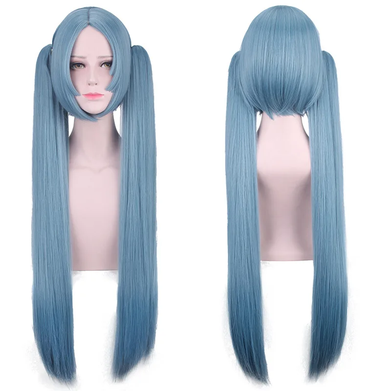 80cm Onmyoji Cosplay Wig Synthetic Hair Perucas Halloween Costume Party Play Wigs With Double Long Ponytails High Temperature
80cm Onmyoji Cosplay Wig Synthetic Hair Perucas Halloween Costume Party Play Wigs With Double Long Ponytails High Temperature