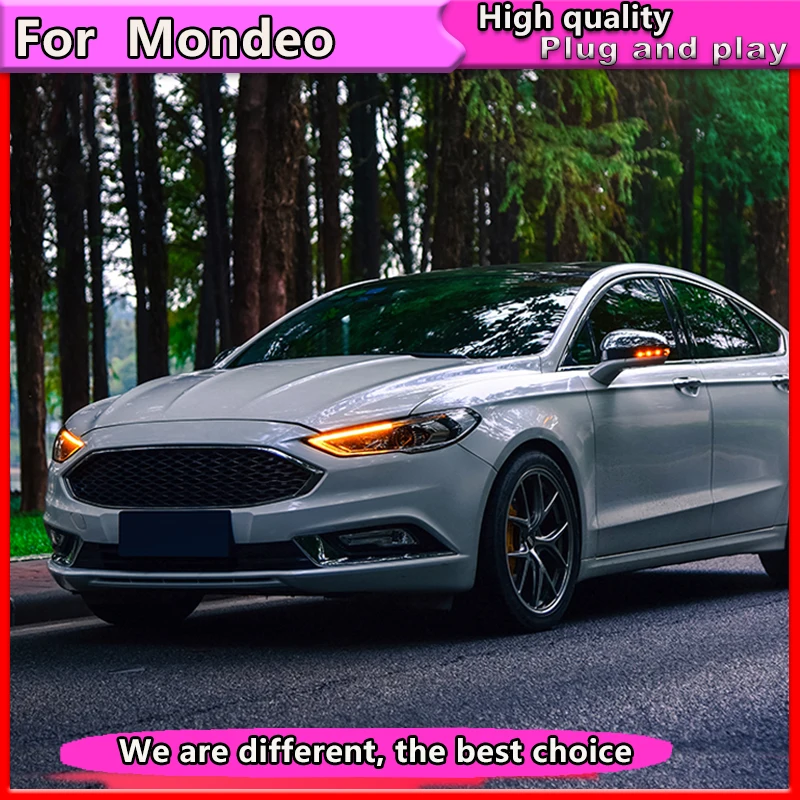 Car Styling for Ford Mondeo 2016-2018 LED Headlight for New Fusion Head Lamp Dynamic turn signal LED DRL Bi-Xenon HID
Car Styling for Ford Mondeo 2016-2018 LED Headlight for New Fusion Head Lamp Dynamic turn signal LED DRL Bi-Xenon HID