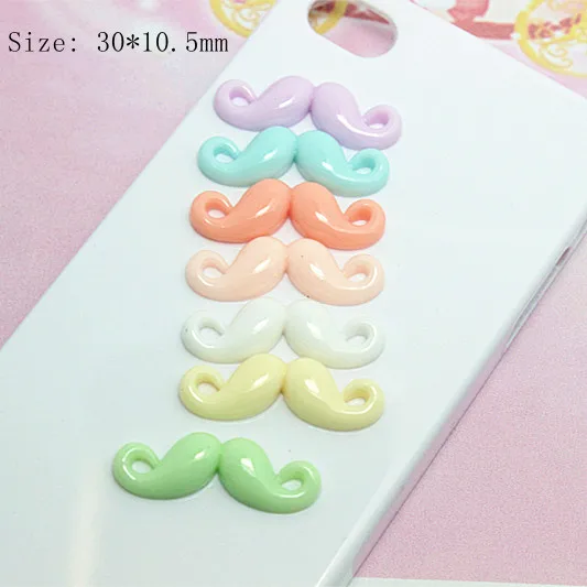 50pcs Mix Colors Resin Beard Flatback Cabochon for DIY Craft scrapbooking,30*10.5mm
50pcs Mix Colors Resin Beard Flatback Cabochon for DIY Craft scrapbooking,30*10.5mm