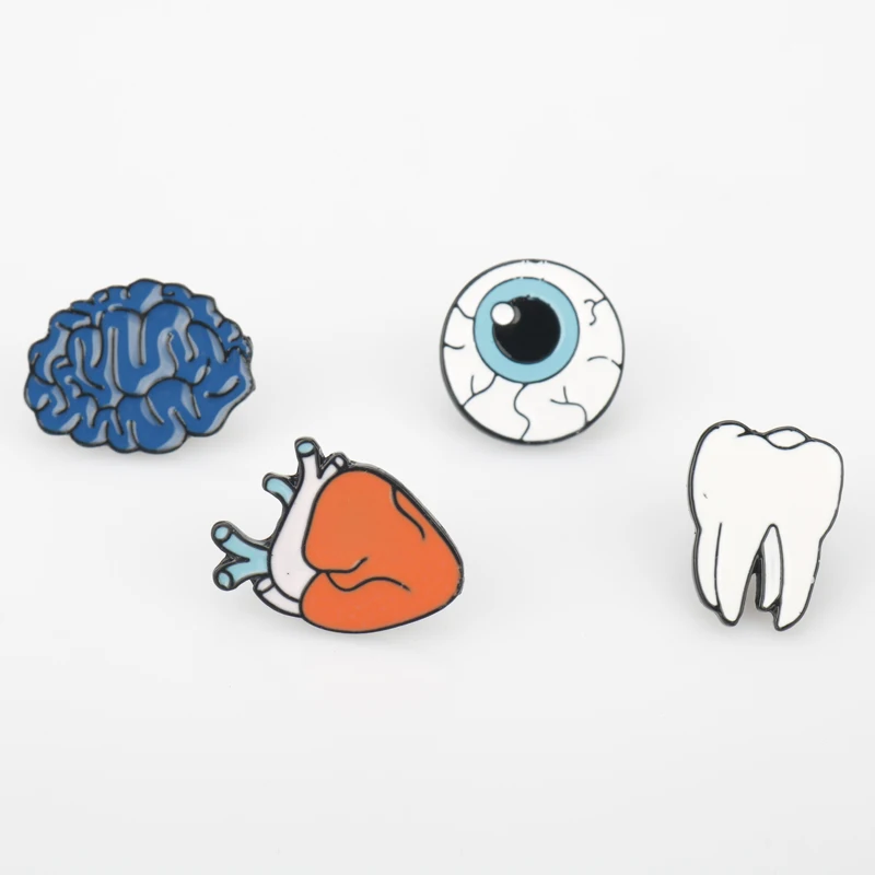 Funny Jewelry Drops Of Human Body Brooches Brain Eyes Tooth Heart Brooch Pin Badge Accessories Wholesale Doctors Nurse Dentist
Funny Jewelry Drops Of Human Body Brooches Brain Eyes Tooth Heart Brooch Pin Badge Accessories Wholesale Doctors Nurse Dentist