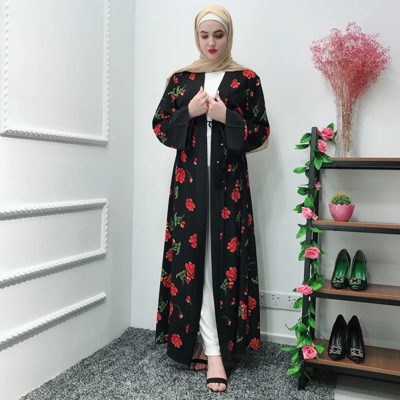Black Muslim Dress Abaya Dubai Kimono Cardigan Abayas For Women Turkey Islam Clothing Robe Longue Femme Musulman De Mode Kaftan
Black Muslim Dress Abaya Dubai Kimono Cardigan Abayas For Women Turkey Islam Clothing Robe Longue Femme Musulman De Mode Kaftan