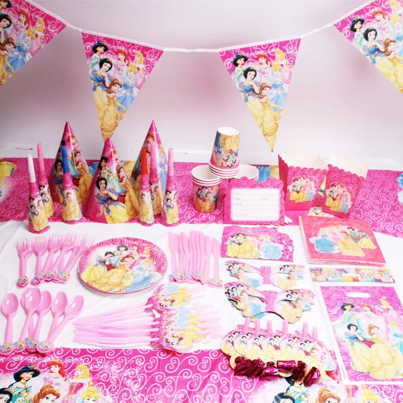 Disney Six Princess Theme Snow White Birthday Party Decoration Cinderella Theme Tablecloth Cup Plate Party Baby Shower Supplies
Disney Six Princess Theme Snow White Birthday Party Decoration Cinderella Theme Tablecloth Cup Plate Party Baby Shower Supplies