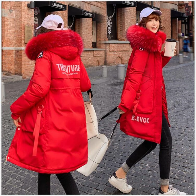 New 2019 Women's long Winter Jacket Hood Design plus size 3XL Thick cotton-padded Coat Parka female Casaco Feminino 219
New 2019 Women's long Winter Jacket Hood Design plus size 3XL Thick cotton-padded Coat Parka female Casaco Feminino 219