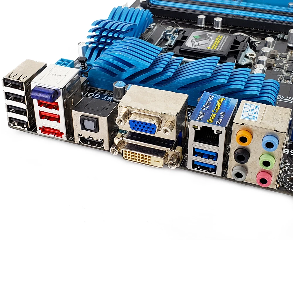 Asus P8Z68-V/GEN3 настольная материнская плата Z68 розетка LGA 1155 для i3 i5 i7 DDR3 32G SATA3 USB3.0 HDMI ATX