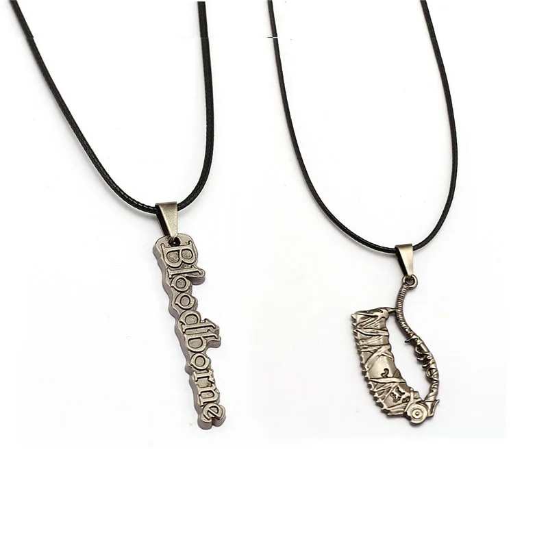 New Game PS4 Bloodborne Necklace Metal Hunter Letter Logo Pendant Choker Collar For Women Men Birthday Gift Erkek Kolye Souvenir
New Game PS4 Bloodborne Necklace Metal Hunter Letter Logo Pendant Choker Collar For Women Men Birthday Gift Erkek Kolye Souvenir