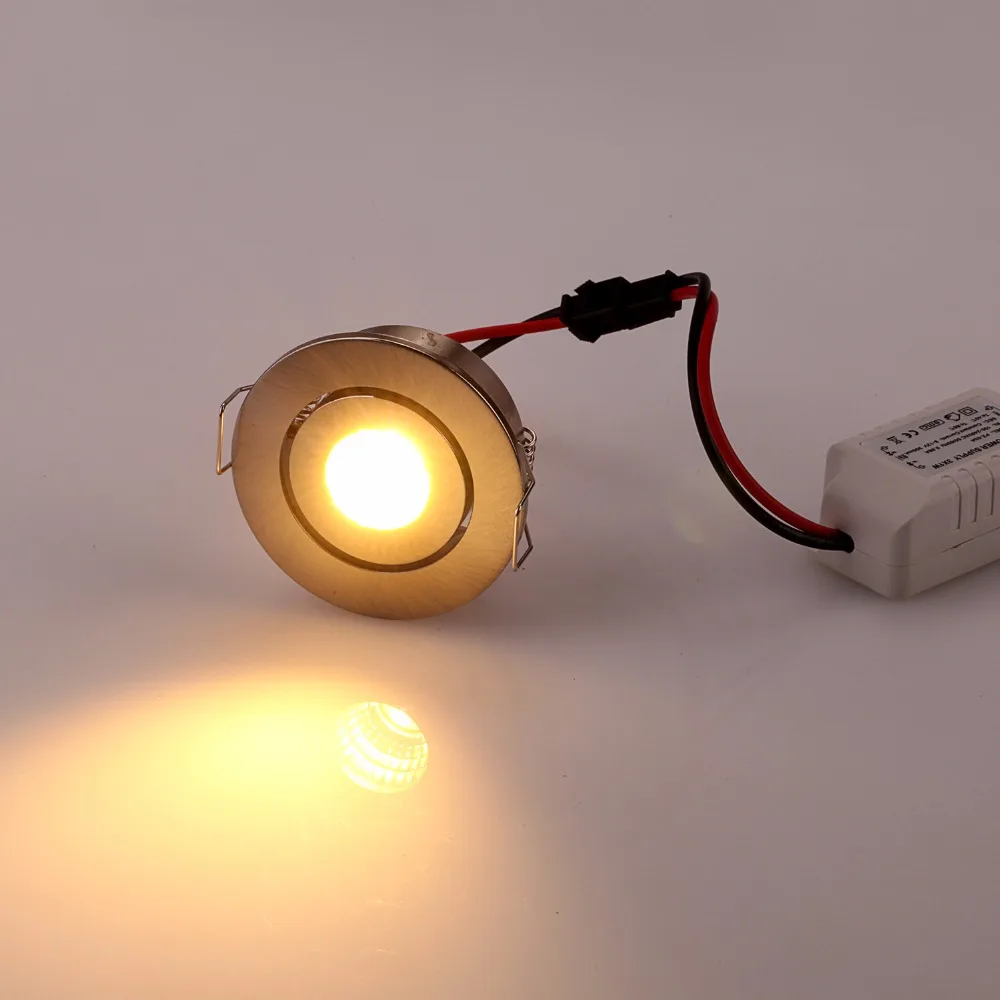 3W LED Under Cabinet LED Downlights Recessed Small Ceiling Downlight Mini LED Light Diameter 52mm Include DC12/AC230V Driver
3W LED Under Cabinet LED Downlights Recessed Small Ceiling Downlight Mini LED Light Diameter 52mm Include DC12/AC230V Driver