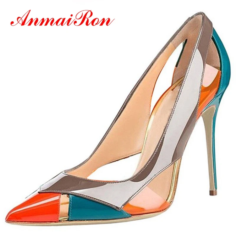 AnmaiRon PU Pointed Toe Casual Women Shoes 3 Colors Pumps Basic Super High Zapatos Mujer Tacon Womens Shoes Size 35-45 LY1219
AnmaiRon PU Pointed Toe Casual Women Shoes 3 Colors Pumps Basic Super High Zapatos Mujer Tacon Womens Shoes Size 35-45 LY1219