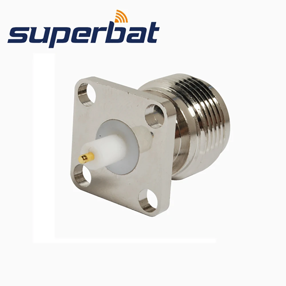 Superbat N Type Female 4 Hole Panel Mount Straight with Solder Post RF Coaxial Connector
Superbat N Type Female 4 Hole Panel Mount Straight with Solder Post RF Coaxial Connector